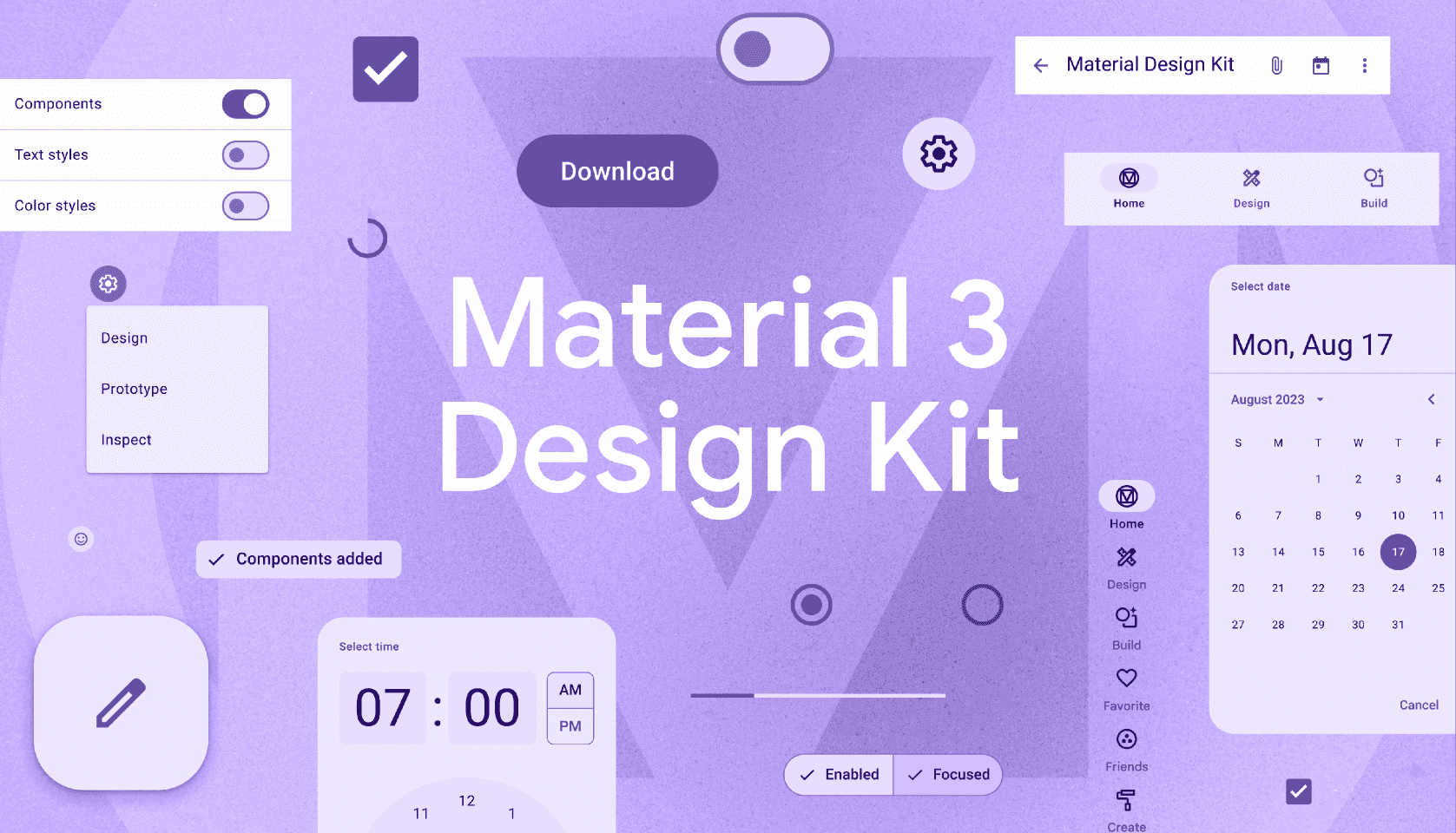 Material 3 UI Flutter