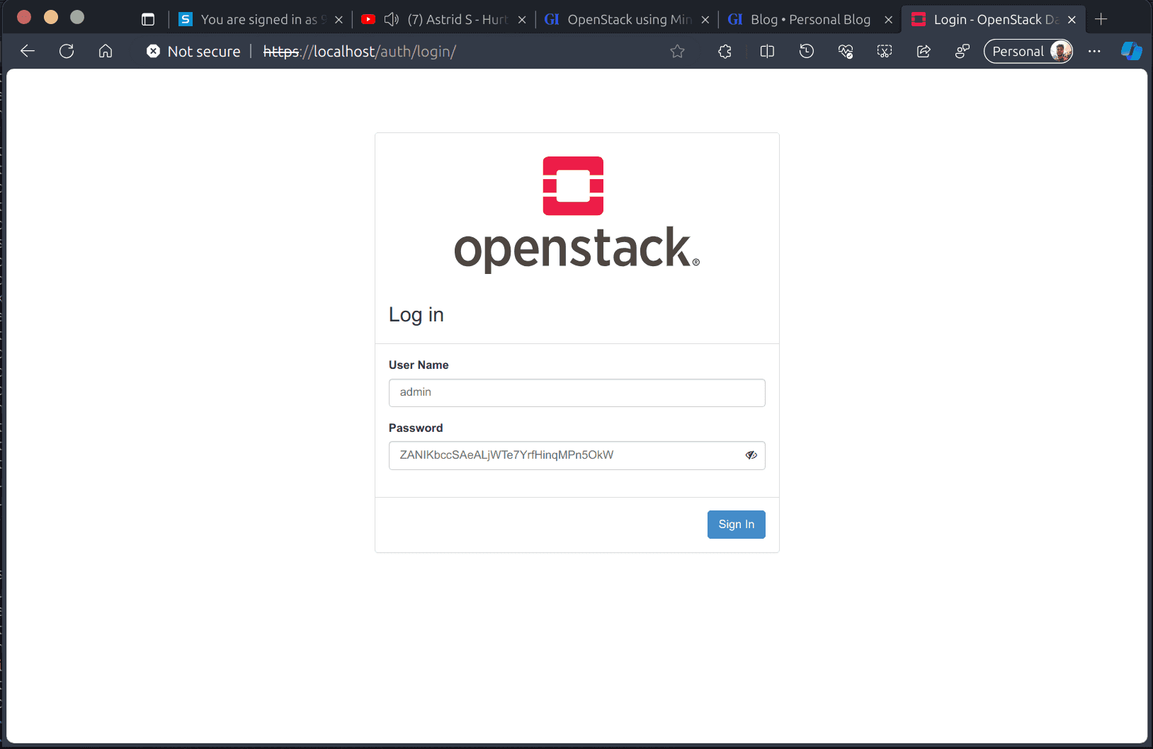 OPENSTACK VERSION